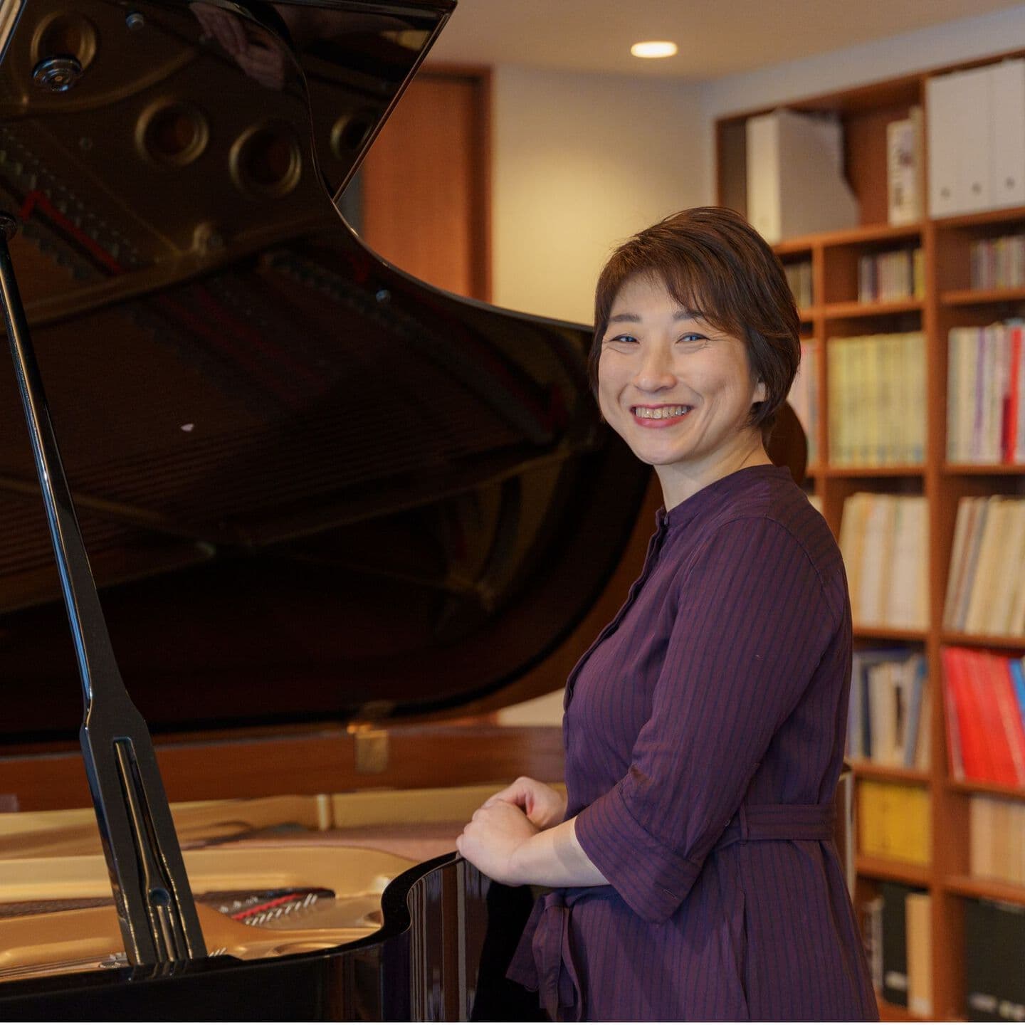 もとだピアノ教室の講師、元田文子(Ayako Motoda)